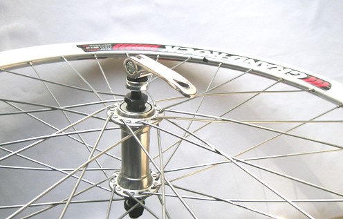 Koło rowerowe 28" aluminiowe przód stożek Remerx Grandrock szybk